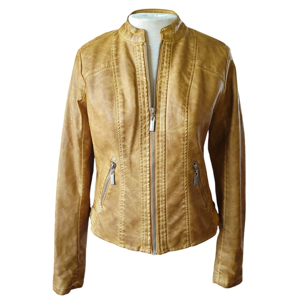 J2 Faux Leather Jacket Size-Small